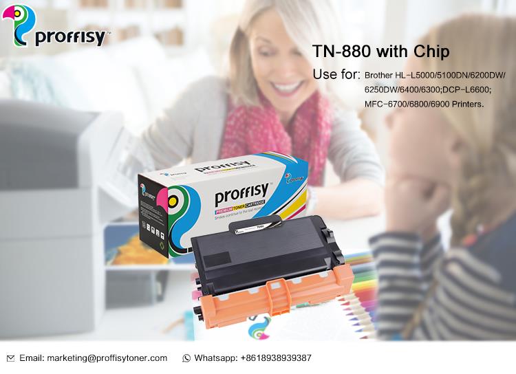 Compatible For Brother TN880 Printer Toner